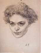 Portrait of lady Nikolay Fechin